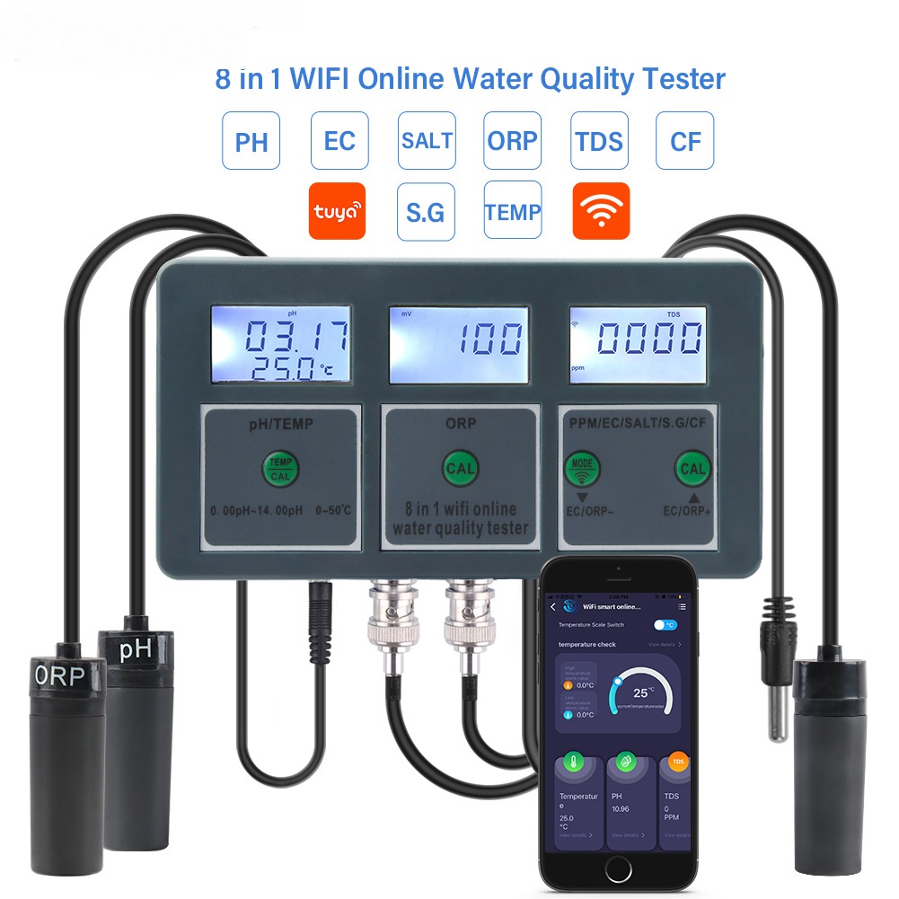 Aquarium Fish Online - Tuya WiFi Digital PH ORP TDS
