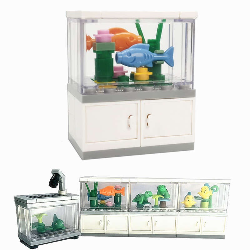City Friends Fish Tank Buildin - Aquarium Fish Lego 评论和价格