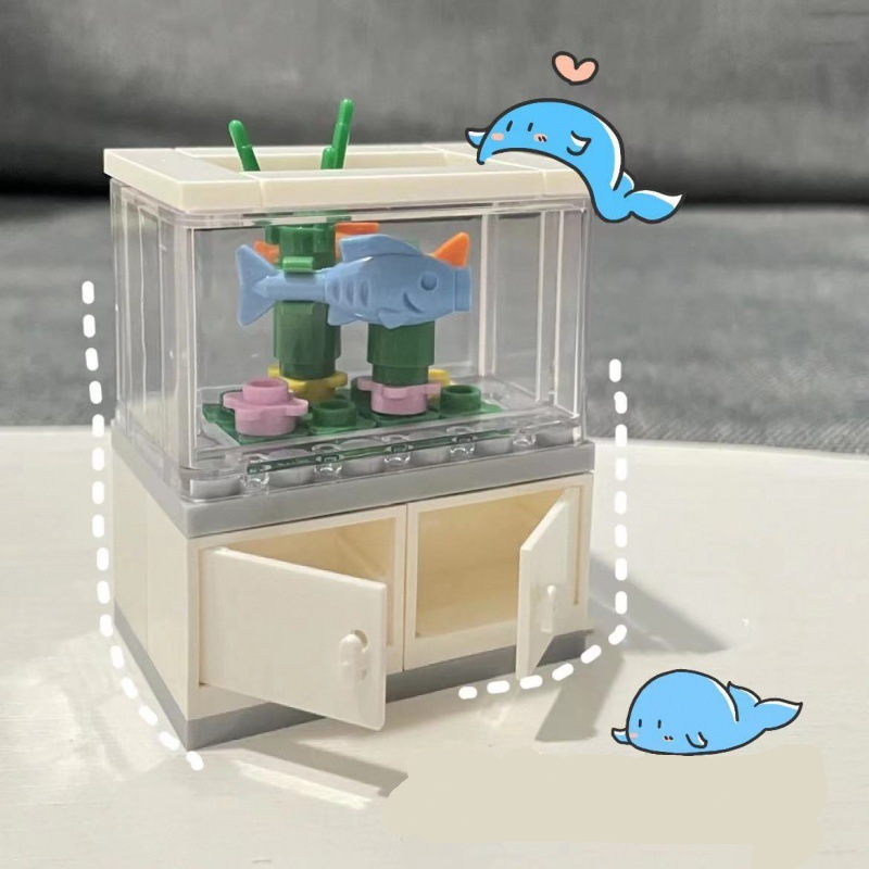 City Friends Fish Tank Buildin - Aquarium Fish Lego 评论和价格