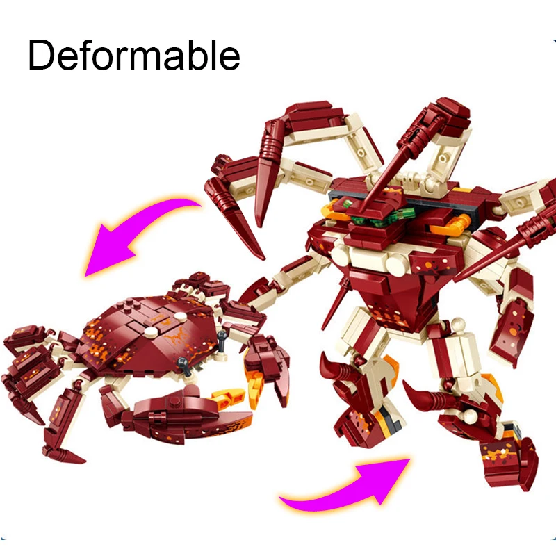 Creative Assembly Crab Ocean A - Aquarium Fish Lego 评论和价格