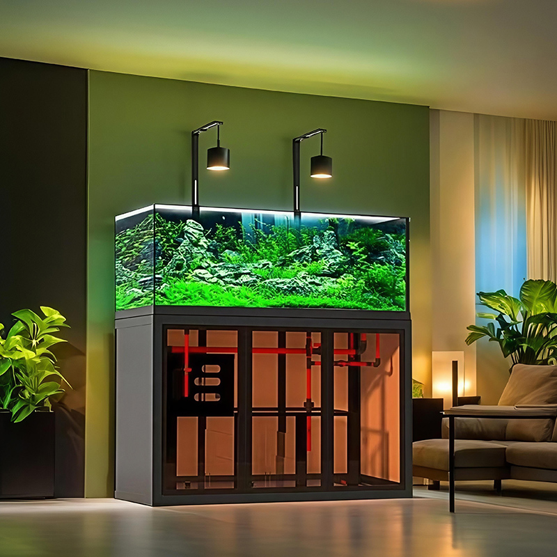 Industrial-style aquascape fis - Aquarium Fish Low Maintenance 评论和价格