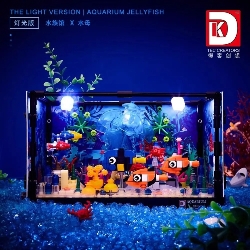 3 Underwater World Aquarium Pu - Aquarium Fish Lego 评论和价格