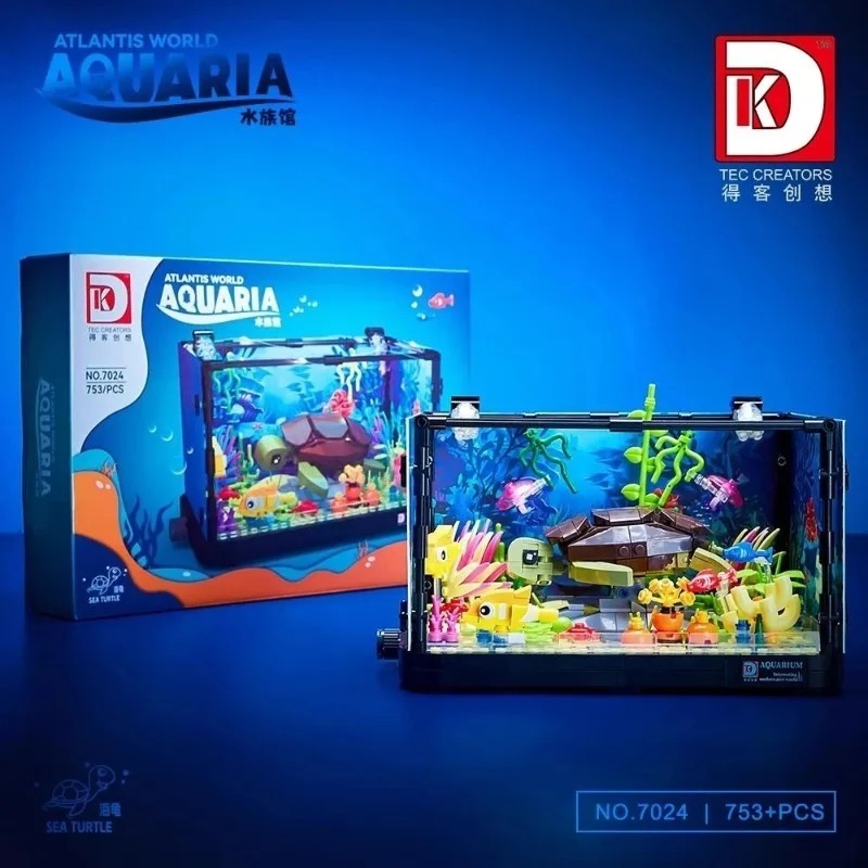 3 Underwater World Aquarium Pu - Aquarium Fish Lego 评论和价格