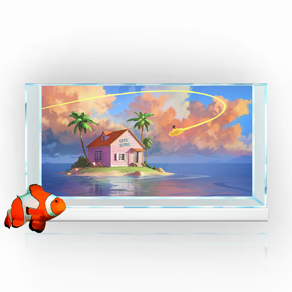 Aquarium Background Sticker, A - Aquarium Fish Wallpaper Hd 评论和价格