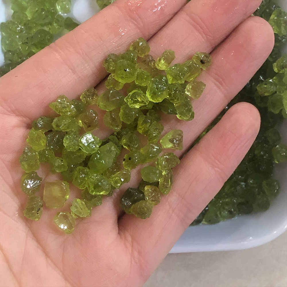 20g/Pack Natural Peridot Olivi - Aquarium Decoration Rock 评论和价格
