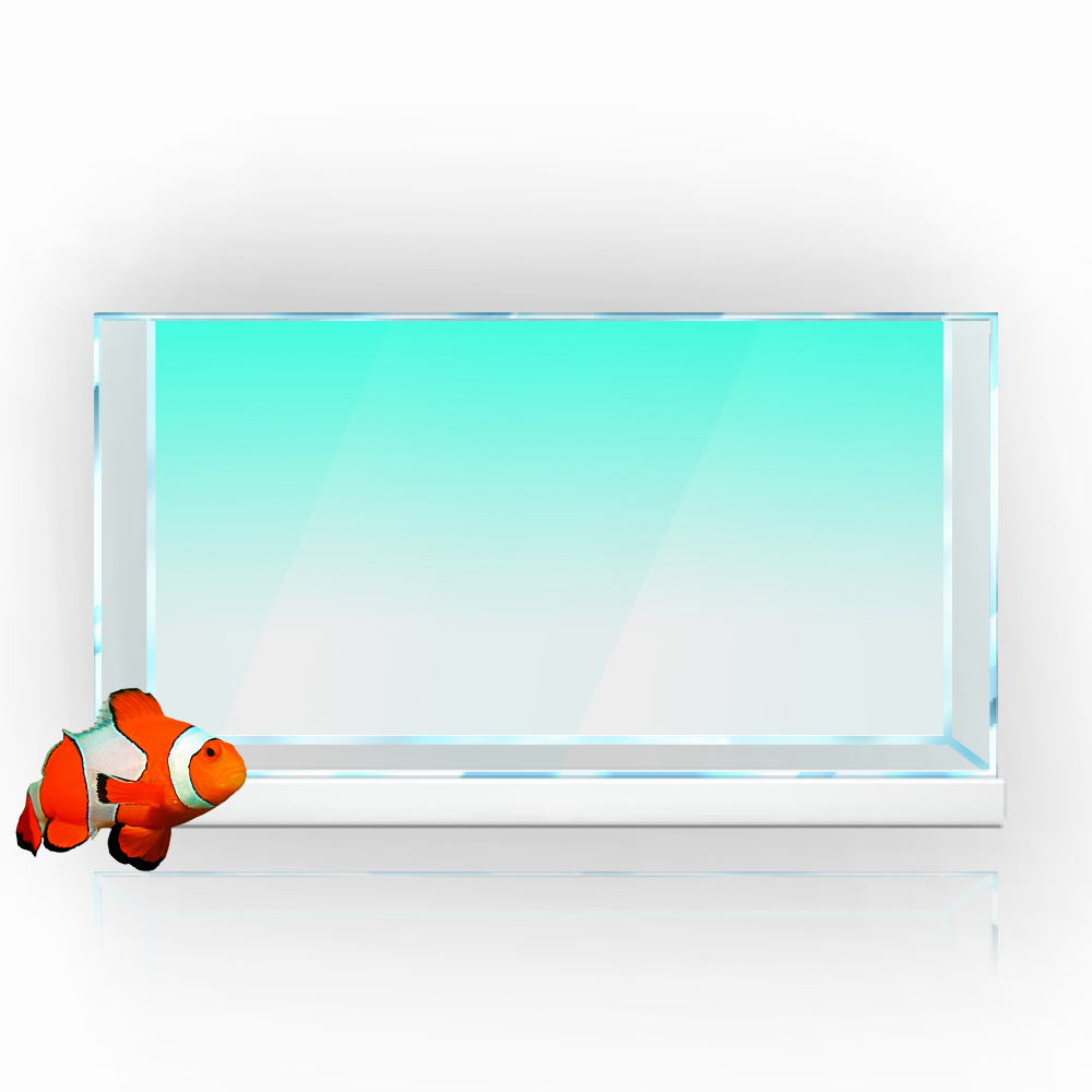 Fish Tank Background Sticker W - Aquarium Fish Yellow 评论和价格