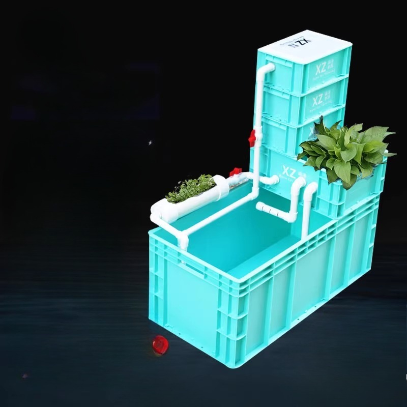 Turtle Tank with Built-in Filt - Aquarium Fish Low Maintenance 评论和价格