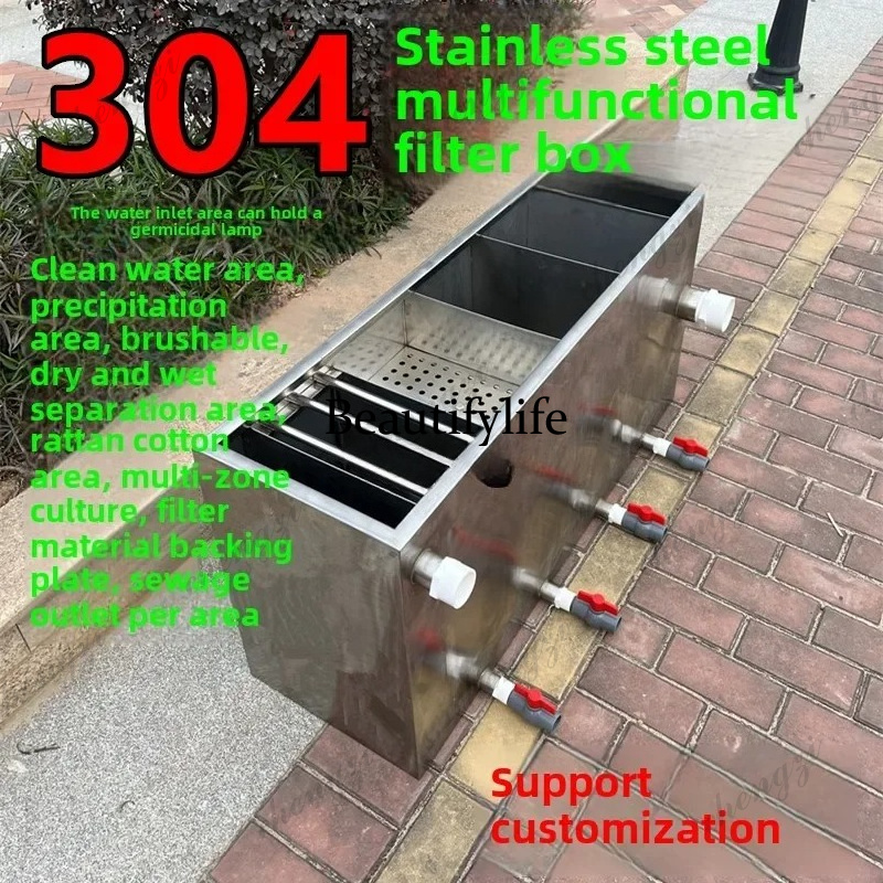 A81  stainless steel multifunc - Fish Tank Filter 评论和价格