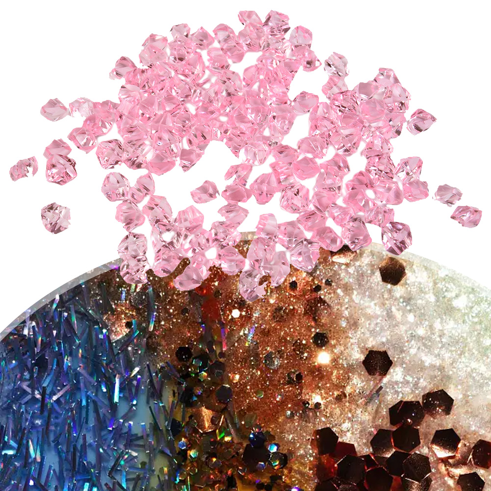 200pcs/pack Acrylic Crystal Ge - Aquarium Decoration Rock 评论和价格
