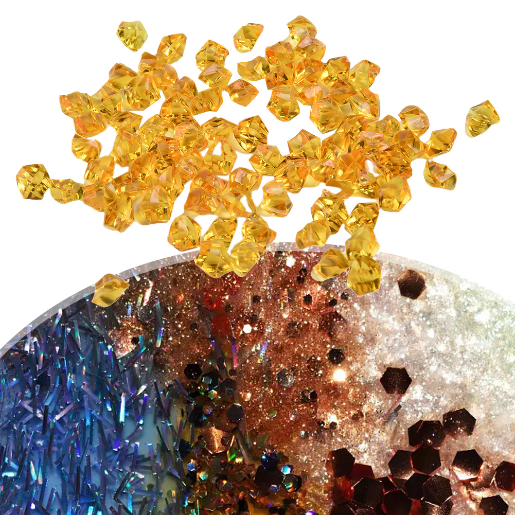 200pcs/pack Acrylic Crystal Ge - Aquarium Decoration Rock 评论和价格