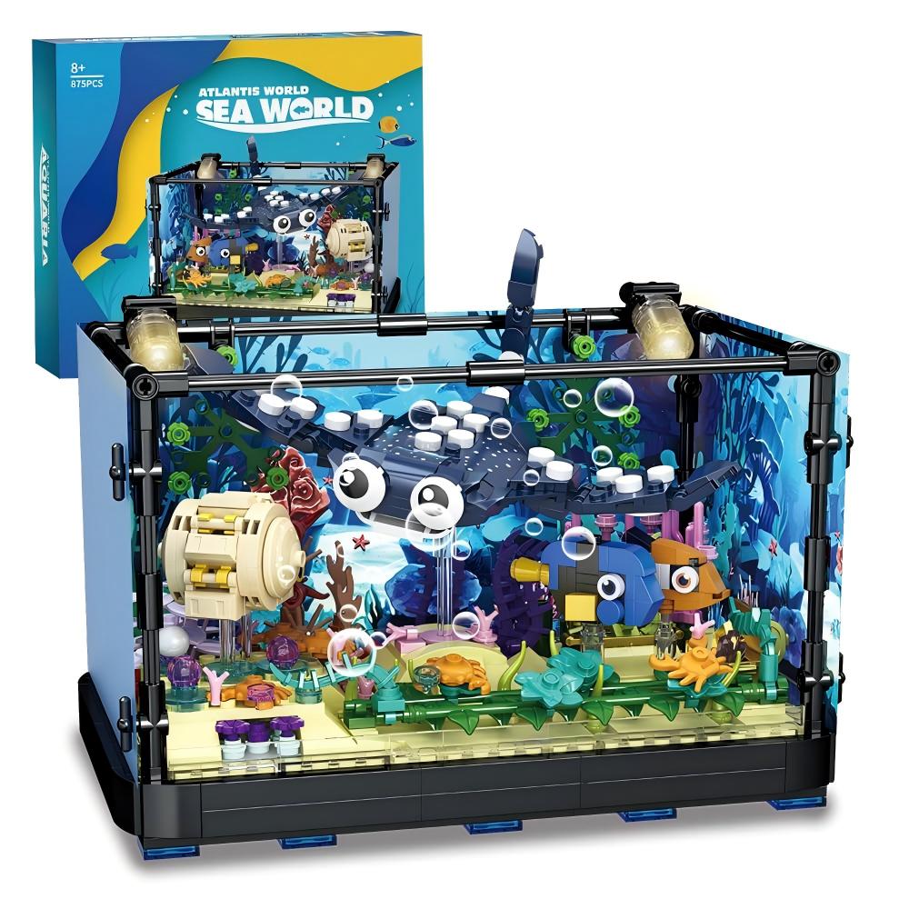 Fish Tank Building Set - Marin - Aquarium Fish Lego 评论和价格
