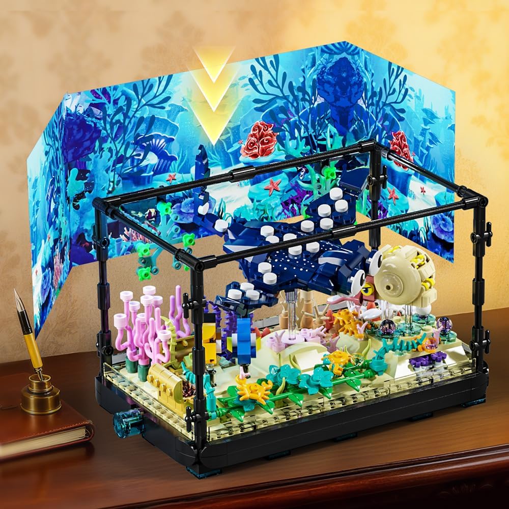 Fish Tank Building Set - Marin - Aquarium Fish Lego 评论和价格