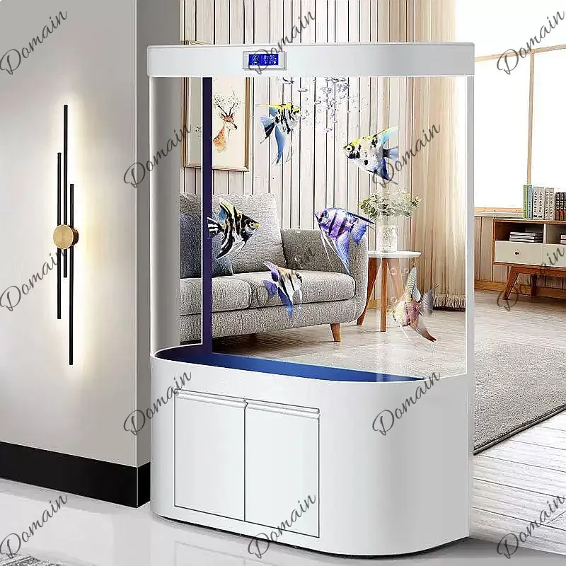 ZL Large Fish Tank Living Room - Aquarium Fish Low Maintenance 评论和价格