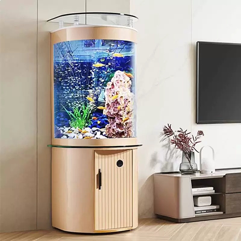 Semi-Circle Bottom Filter Glas - Aquarium Fish Low Maintenance 评论和价格