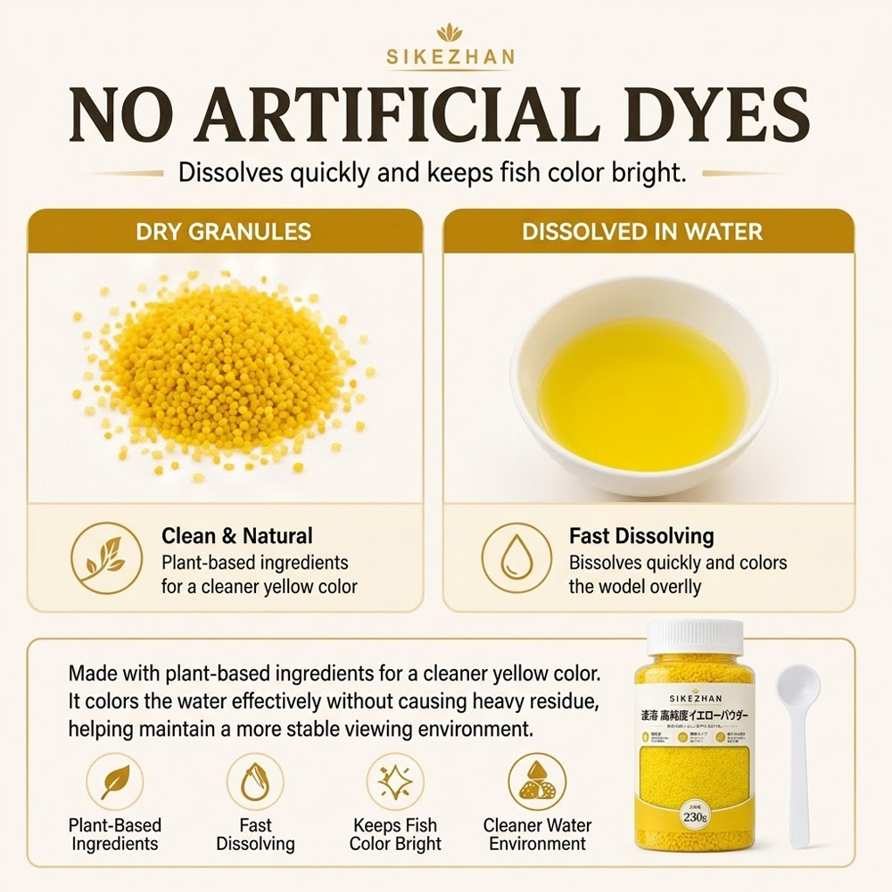 230g Quick Dissolve Yellow Aqu - Aquarium Fish Yellow 评论和价格