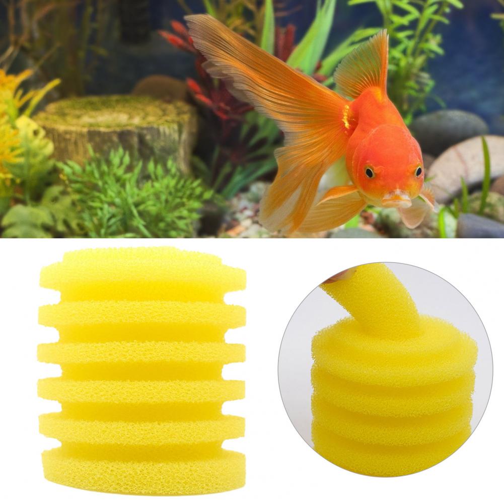 Fish Tank Sponge Universal Reu - Aquarium Fish Yellow 评论和价格