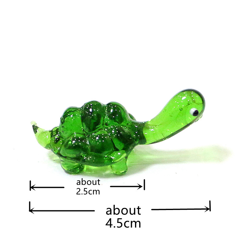 Mini Sea Turtle Figurines Glas - Aquarium Fish Japan 评论和价格