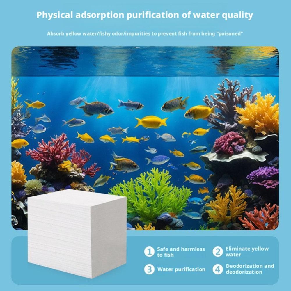 100Pcs Efficient Aquarium Wate - Aquarium Fish Yellow 评论和价格