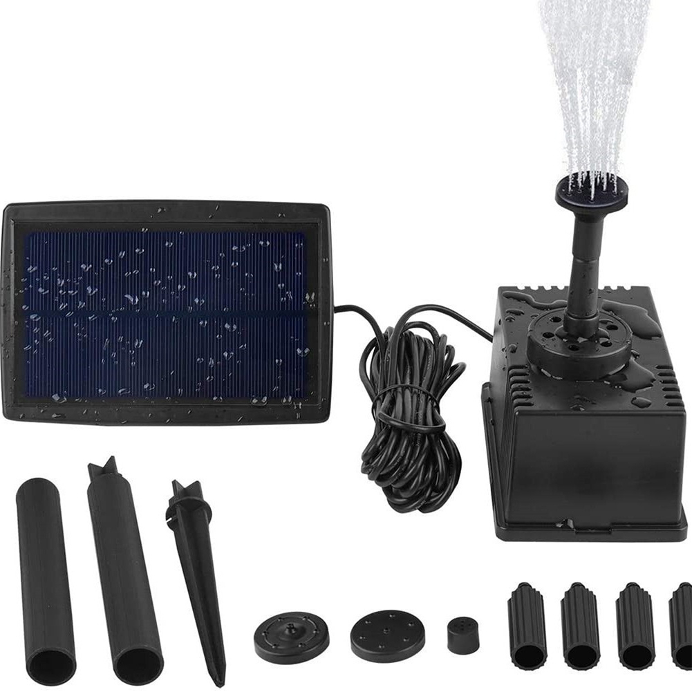 1.5W 7V Solar Fountain Pump Wi - Fish Tank Filter 评论和价格