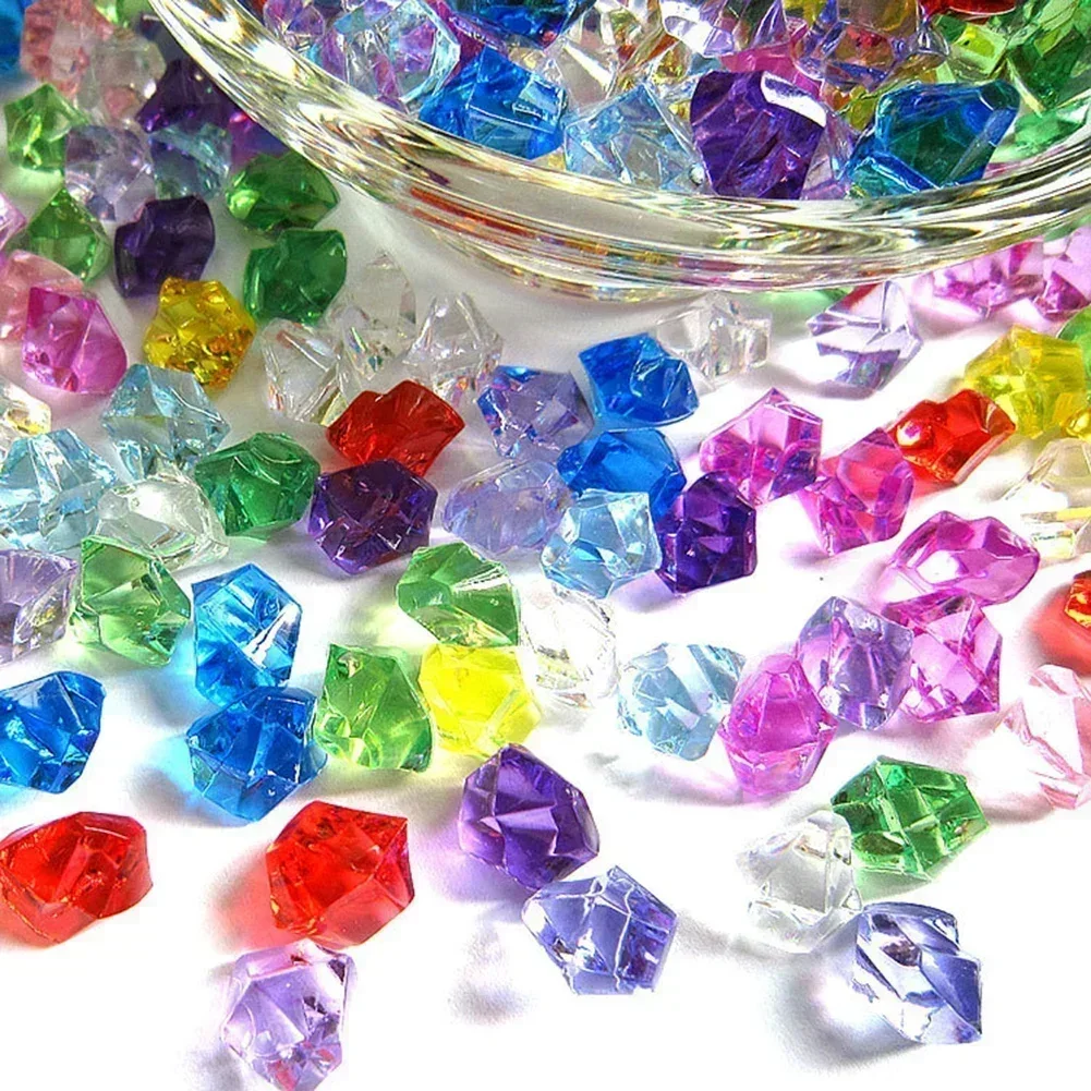 200Pcs Colorful Acrylic Stones - Aquarium Fish Lego 评论和价格