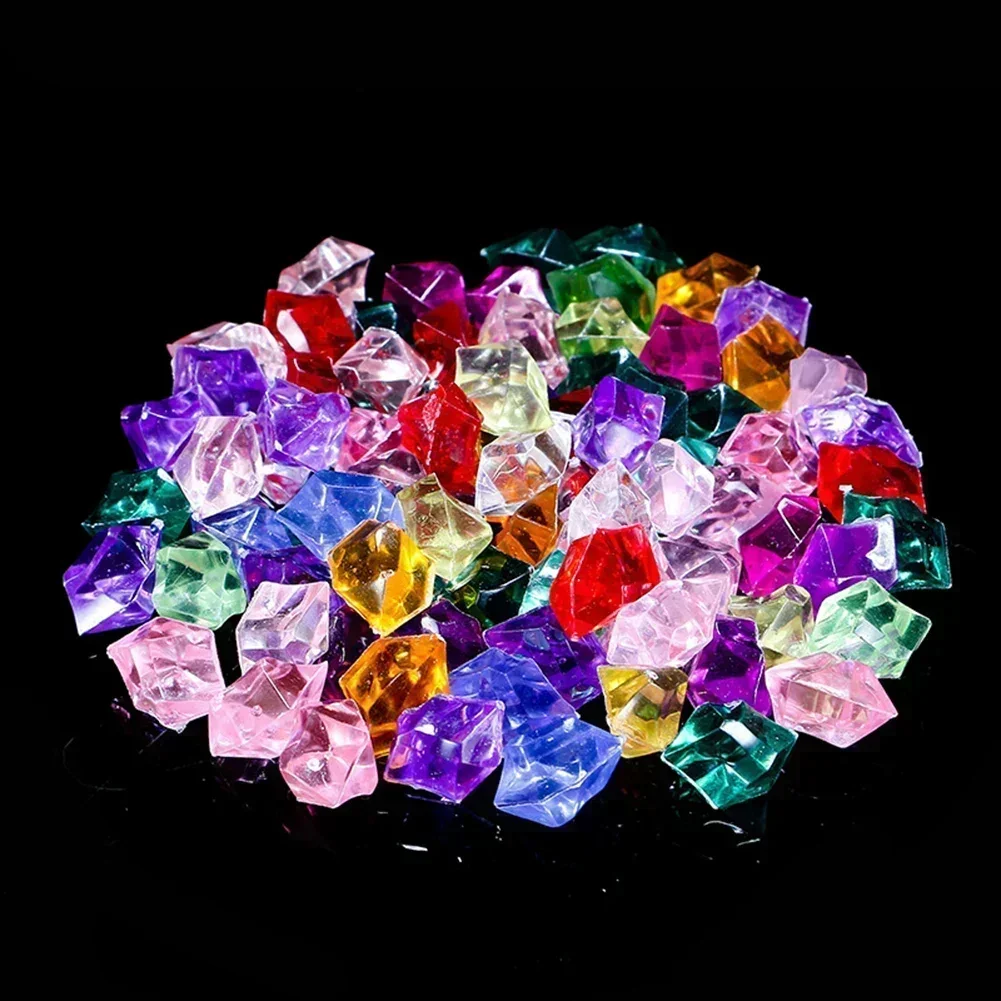 200Pcs Colorful Acrylic Stones - Aquarium Fish Lego 评论和价格