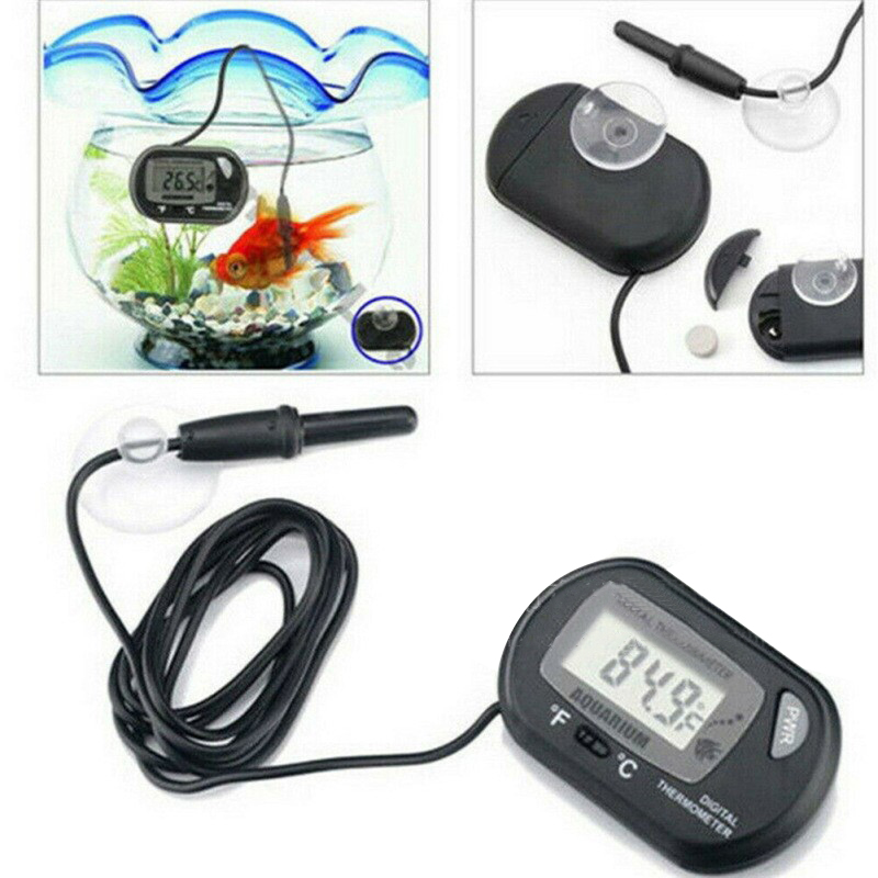 1PC 58*37mm Fish Tank Digital  - Aquarium Fish Yellow 评论和价格