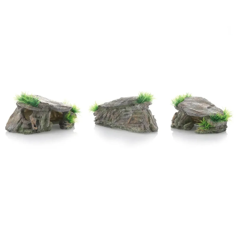 Reptile Rock Hide Cave Natural - Aquarium Decoration Rock 评论和价格