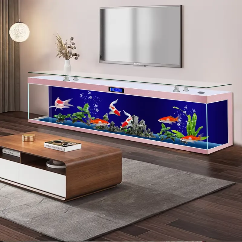 Square TV Stand Fish Aquarium  - Aquarium Fish Low Maintenance 评论和价格