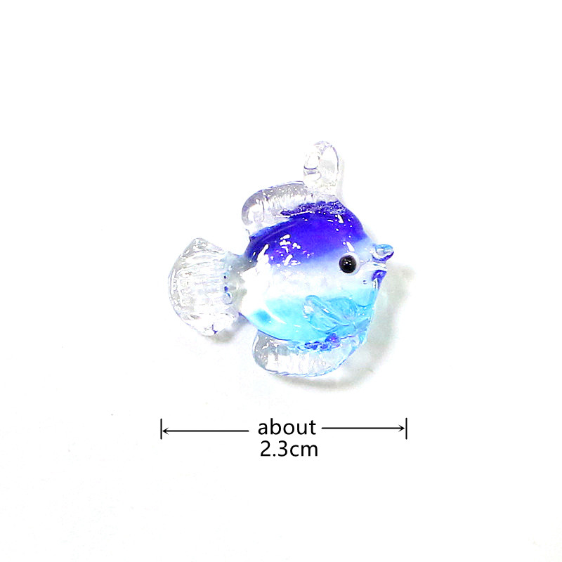 2pcs Colorful Mini Fish Glass  - Aquarium Fish Japan 评论和价格
