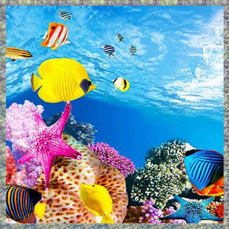 WON Aquarium Background Paper  - Aquarium Fish Wallpaper Hd 评论和价格