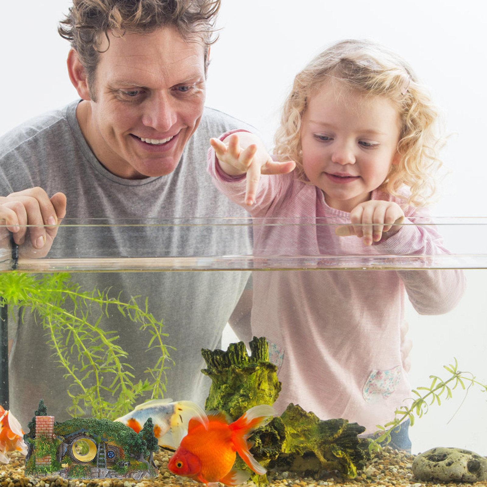 1Pcs Aquarium Ornament Resin F - Aquarium Fish Low Maintenance 评论和价格